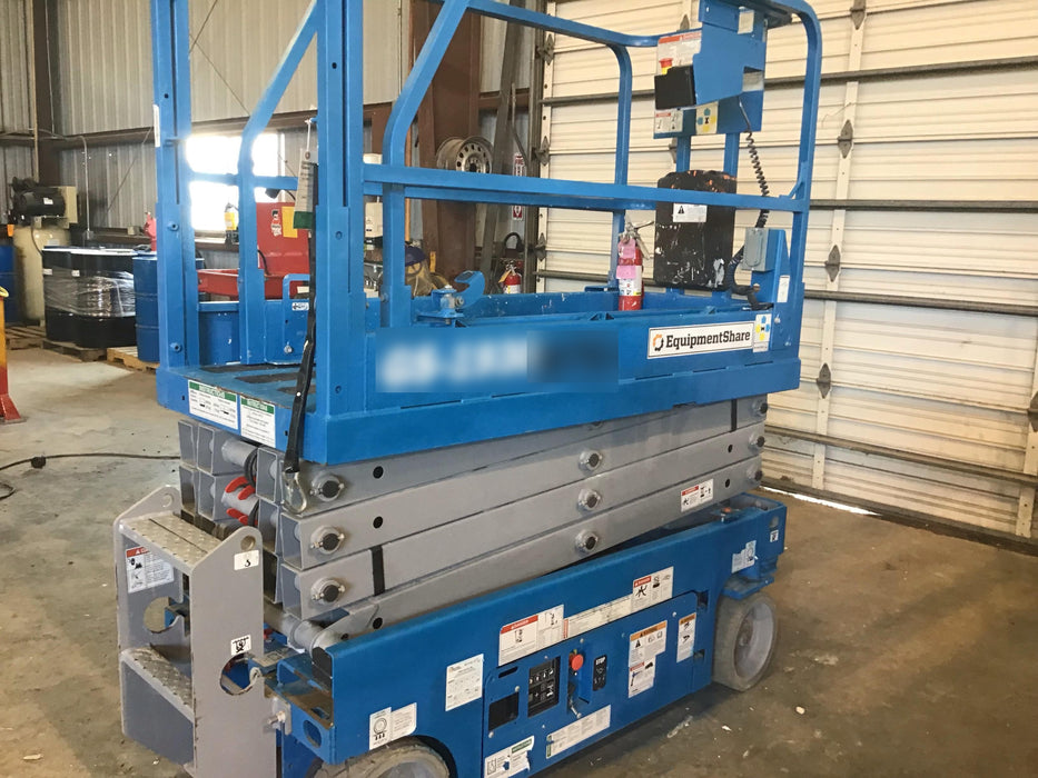 2018 Genie GS-1930 Genie GS-1930 Scissor Lift w/Standard Options
