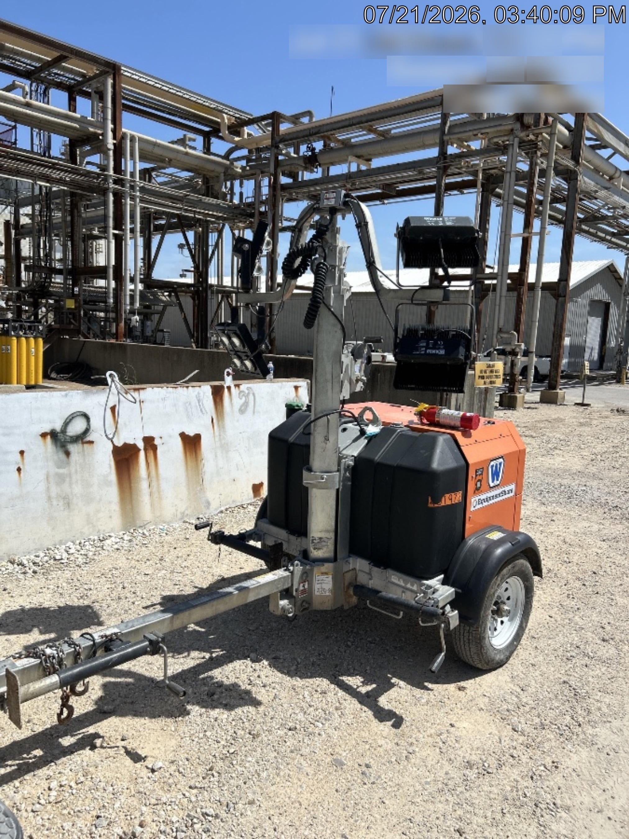 2024 Wanco WLTT-4MM4K Diesel, Deep Sea Controller, Shore Power Plug, Auto Start, (4) 350W LED Floodlights, 4kW Generator, 60 Gal Fuel Tank, 2" Ball, T3