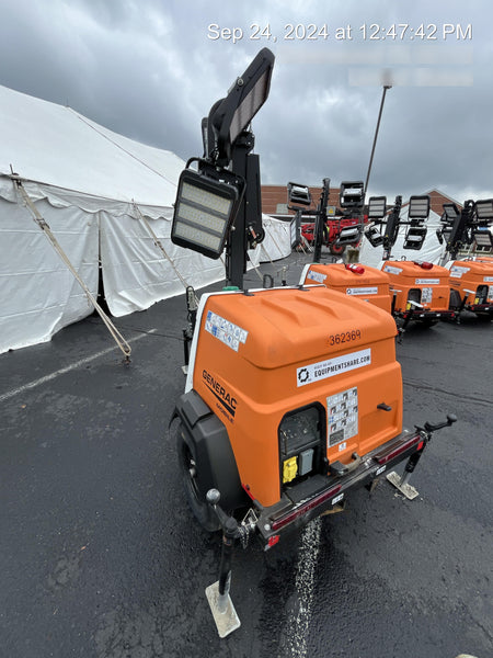 2023 Generac MLT2 Diesel, Flex Switch 120V Input, Powerzone Controller, 
(4) 320W LED Lights, 4kW Generator, 39.9 Gal Fuel Tank, 2" Ball, T3
