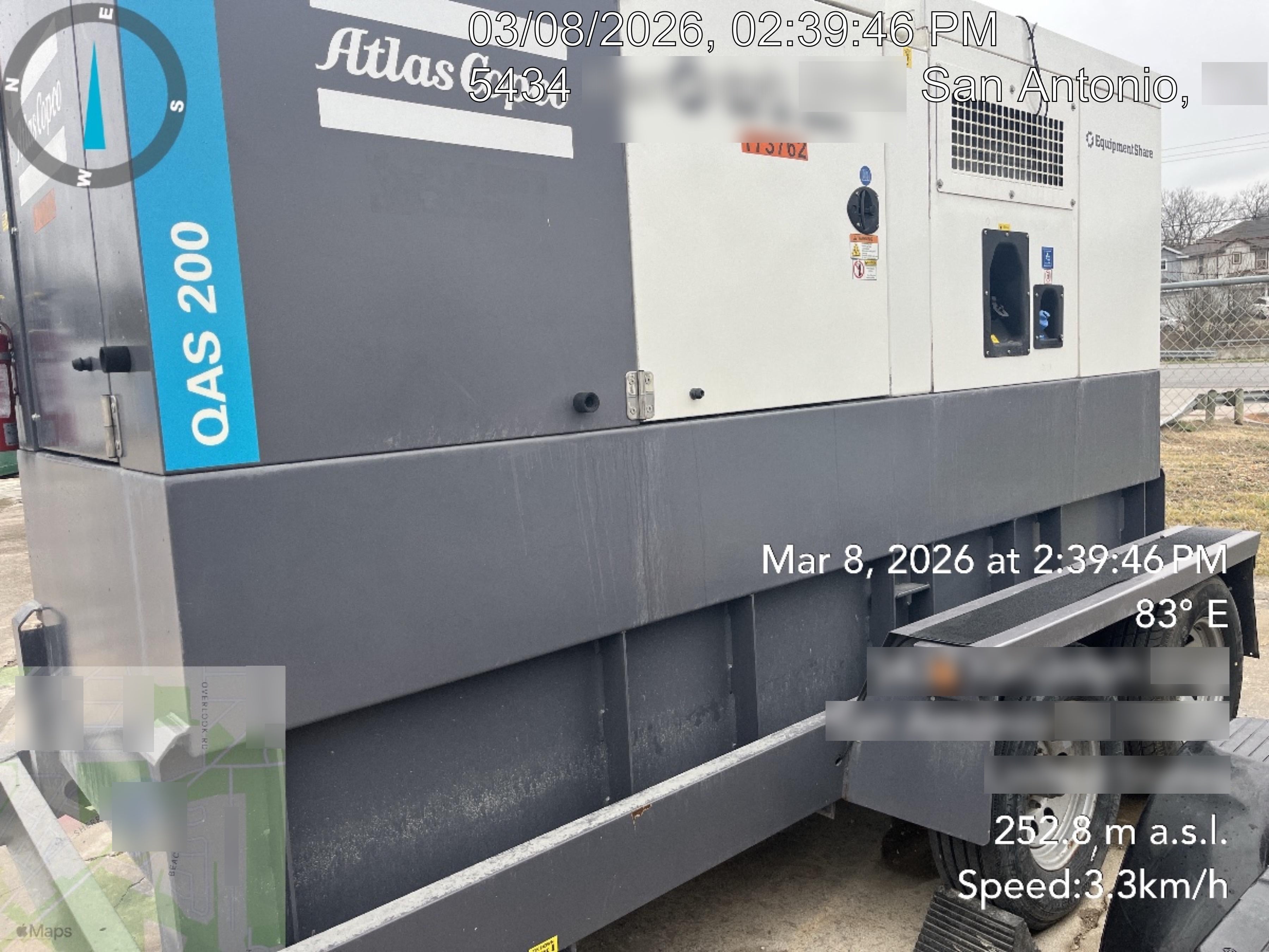 2021 ATLAS COPCO QAS200