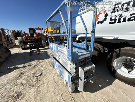 2019 Genie GS-1930 Fixed Rails with Chain Entry