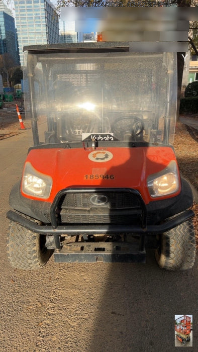 2021 Kubota RTV-X1140W-H Plastic Canopy, Windshield Acrylic Clear, LED Strobe Light, Wire Harness Kit, Back up Alarm