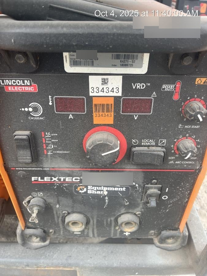 2023 LINCOLN ELECTRIC FLEXTEC 350X