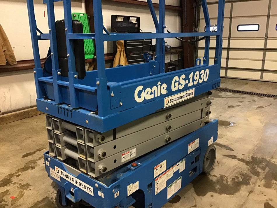 2018 Genie GS-1930 Genie GS-1930 w/Fixed Rail, Chain Entry