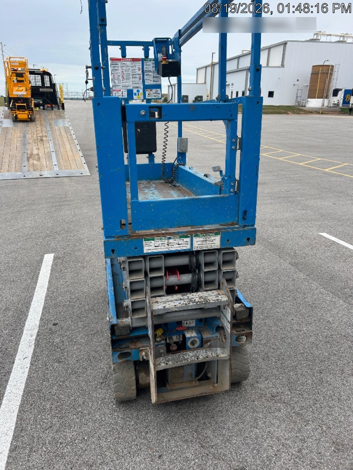 2020 Genie GS-1930 Solid Non Marking Tires, Beacon, Folding rails with half height swing gate