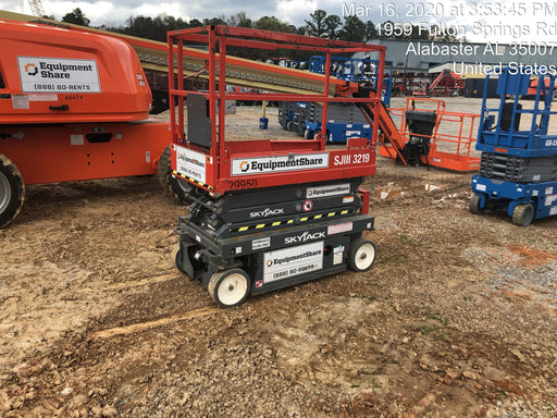 2019 Skyjack SJIII-3219 Standard w/Trojan Batteries