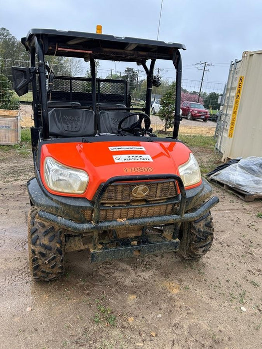 2021 Kubota RTV-X1140W-H Plastic Canopy, Windshield Acrylic Clear, LED Strobe Light, Wire Harness Kit, Back up Alarm