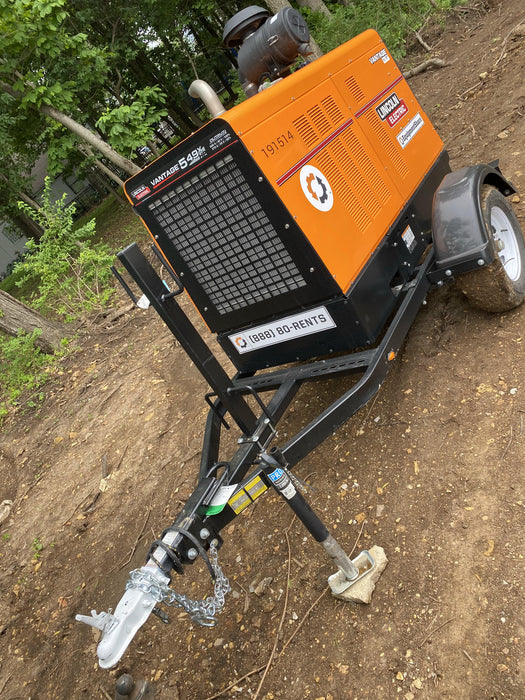 2021 Lincoln Electric Vantage 549X Ready Pak 3, ORANGE (includes trailer, cable rack, fender light kit)