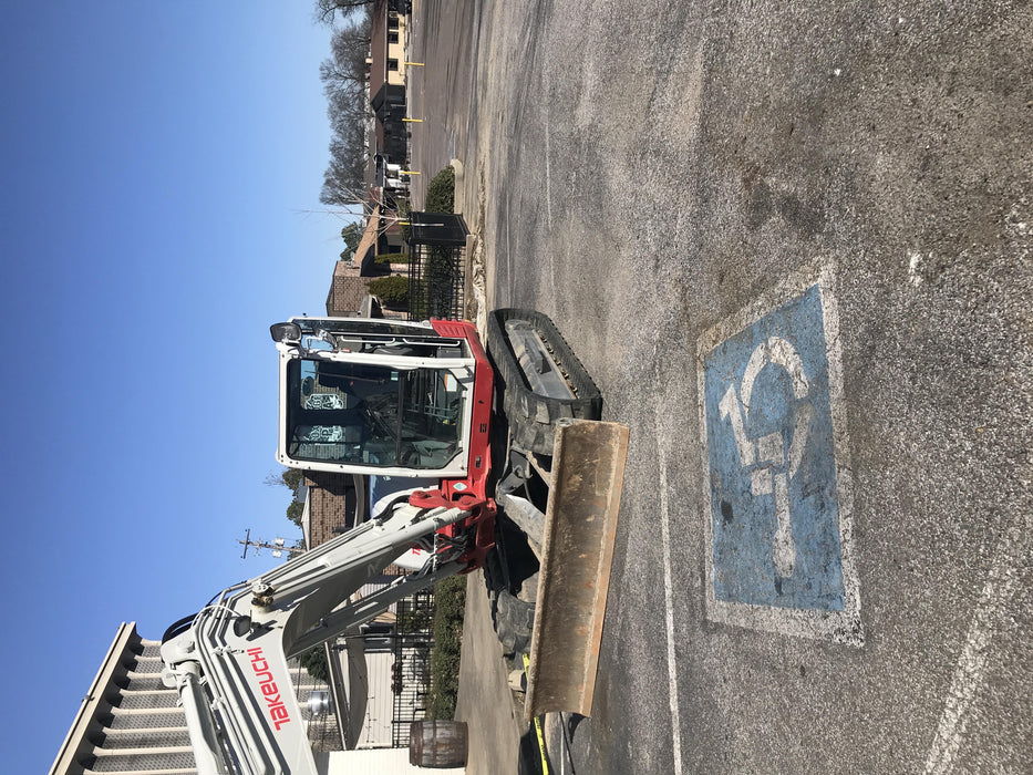 2019 Takeuchi TB290 Cab/Heat/AC Rubber tracks, Dozer blade, Travel alarm, Auxiliary hydraulics w/Manual QC, Hydraulic thumb, 18", 24", and 36" Buckets