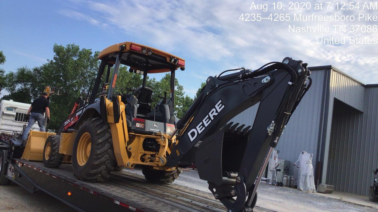 2020 John Deere 310LEP Canopy, 4WD, Standard Stick, Pilot Controls, 2 Way Hydraulics, TAG Manual QC