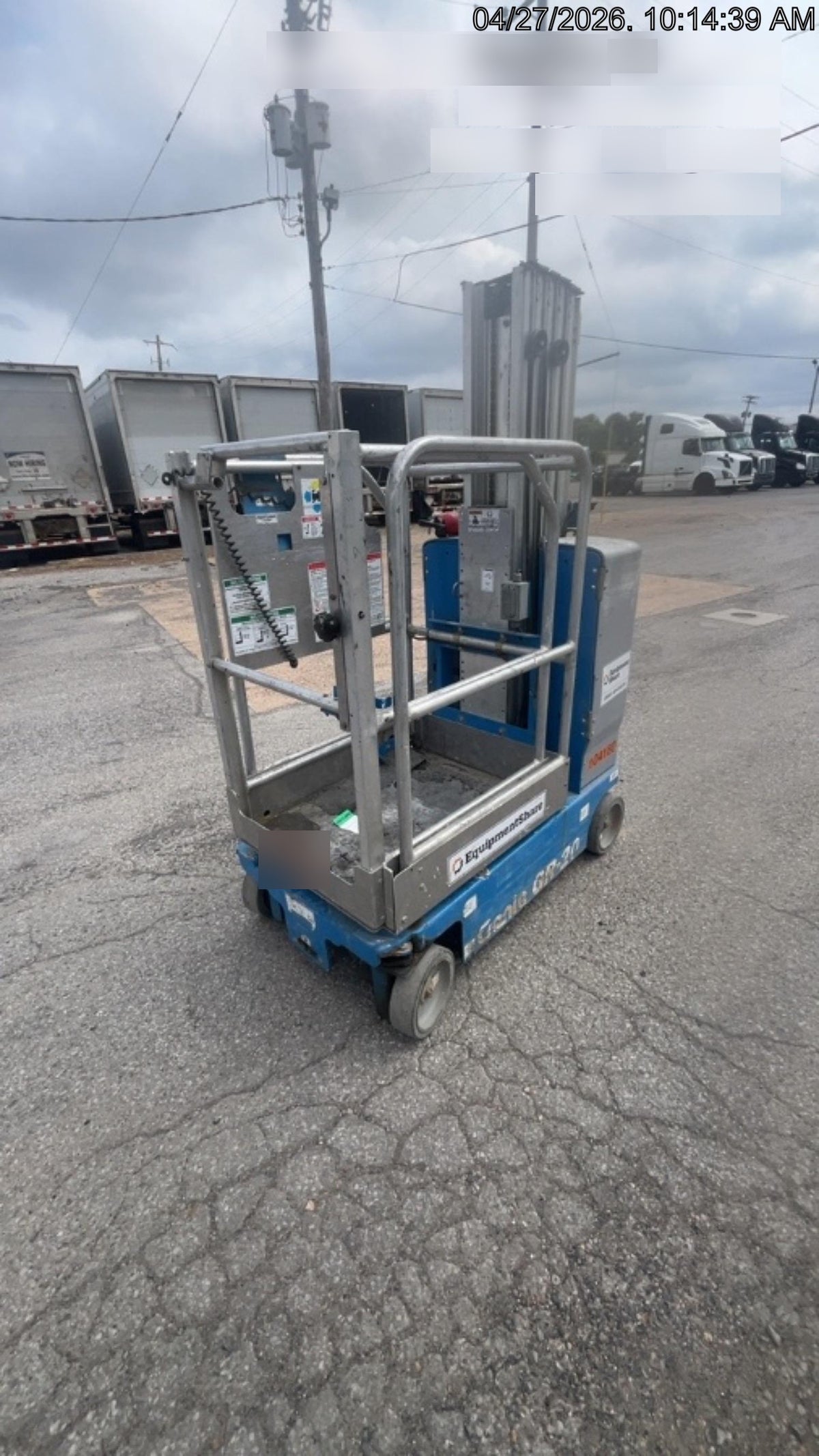 2020 GENIE GR-20
