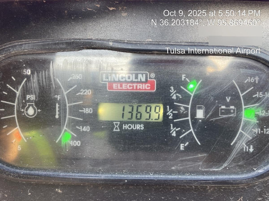 2021 Lincoln Electric Vantage 549X Ready Pak 3, ORANGE (includes trailer, cable rack, fender light kit)