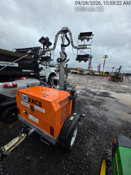 2024 Wanco WLTT-4MM4K Diesel, Deep Sea Controller, Shore Power Plug, Auto Start, (4) 350W LED Floodlights, 4kW Generator, 60 Gal Fuel Tank, 2" Ball, T3