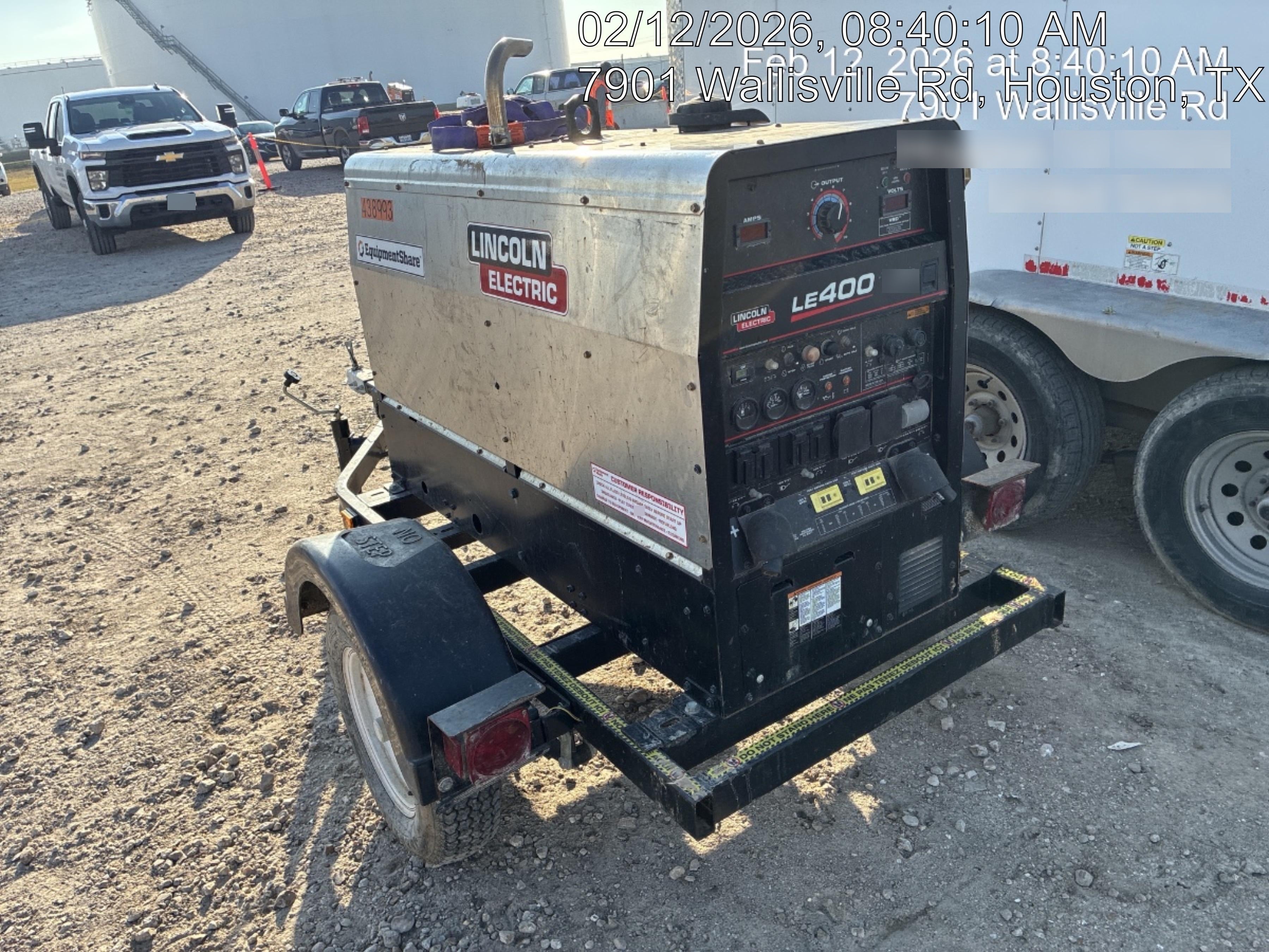 2024 Lincoln Electric LE400 Kubota V1505, Trlr, Cable Rack, Light Kit, ES Decals, T3
