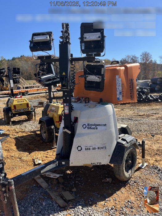 2023 Generac MLT2 Diesel, Flex Switch 120V Input, Powerzone Controller, 
(4) 320W LED Lights, 4kW Generator, 39.9 Gal Fuel Tank, 2" Ball, T3