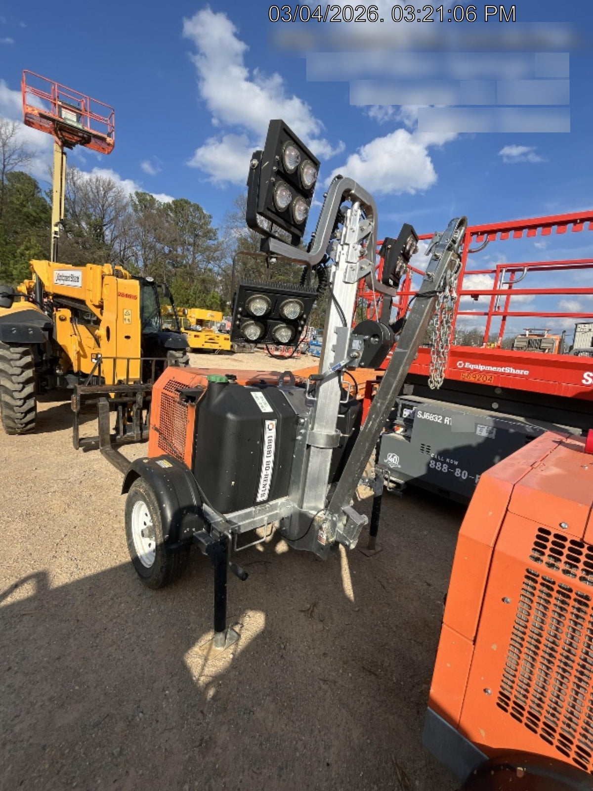 2023 Wanco WLTT-4MM4K Diesel, Deep Sea Controller, Shore Power Plug, Auto Start, (4) 350W LED Floodlights, 4kW Generator, 60 Gal Fuel Tank, 2" Ball, T3