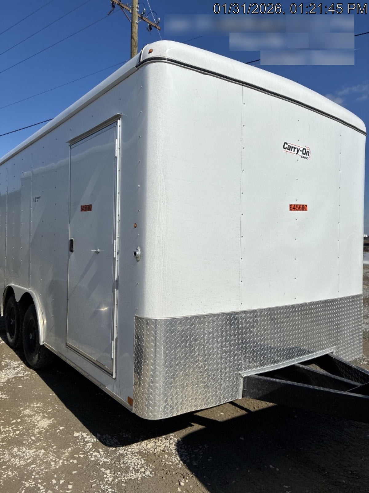 2026 CARRY-ON-TRAILER 8.5X16CGR