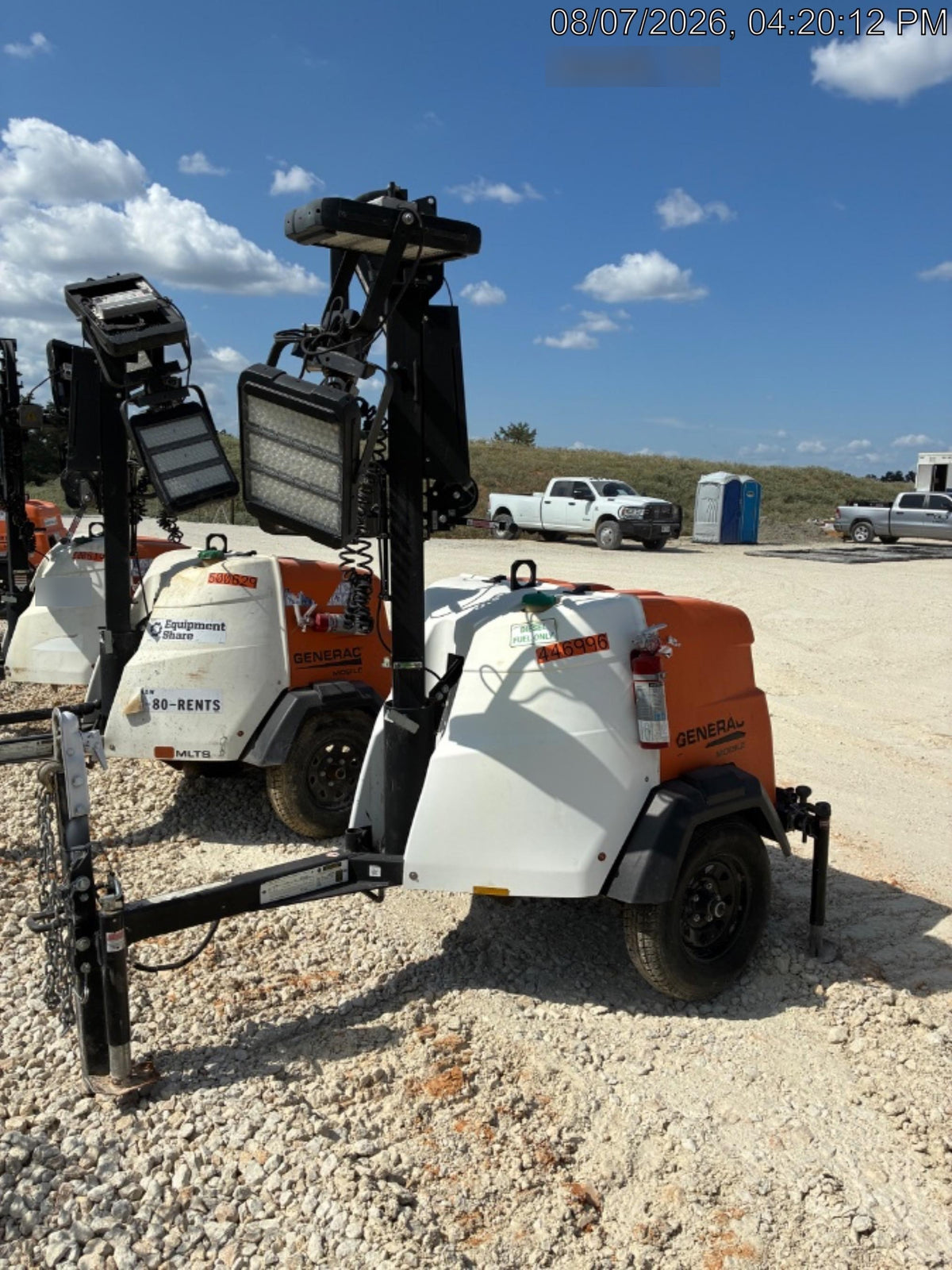2024 Generac MLTS-4 2.4kW, Mitsu Eng, Analog, LED, Diesel.