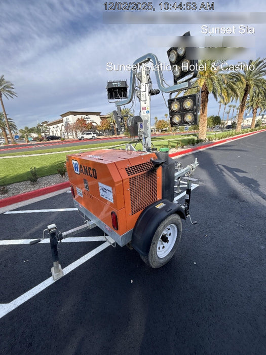 2024 Wanco WLTT-4MM4K Diesel, Deep Sea Controller, Shore Power Plug, Auto Start, (4) 350W LED Floodlights, 4kW Generator, 60 Gal Fuel Tank, 2" Ball, T3