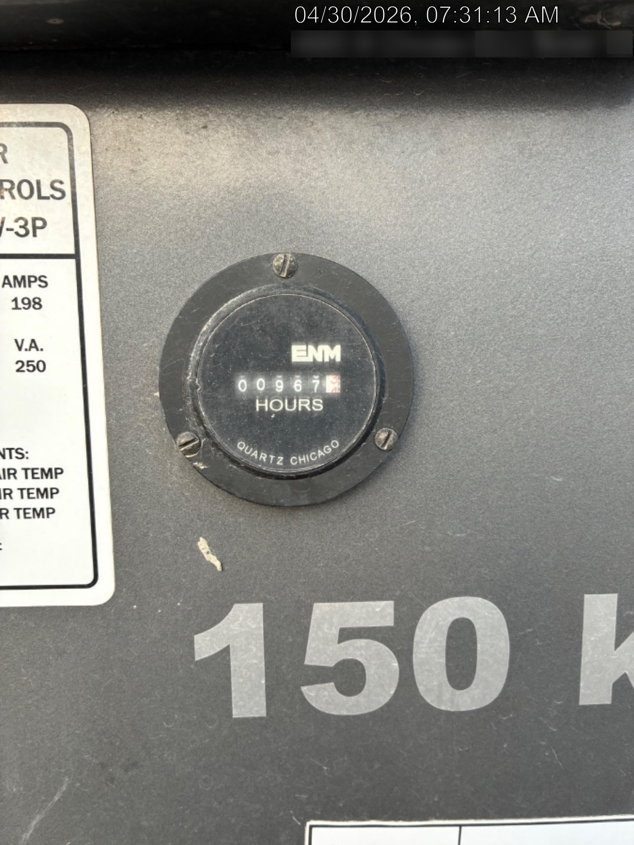 2022 INDUSTRIAL VACUUM BHS-150KW