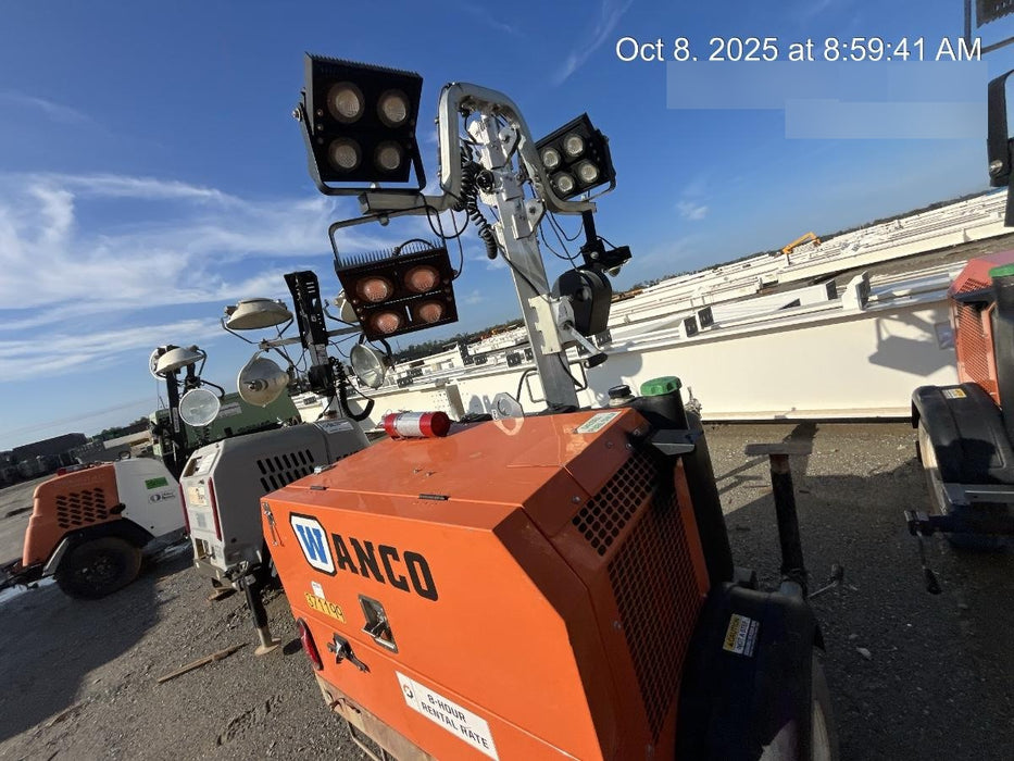 2023 Wanco WLTT-4MM4K Diesel, Deep Sea Controller, Shore Power Plug, Auto Start, (4) 350W LED Floodlights, 4kW Generator, 60 Gal Fuel Tank, 2" Ball, T3