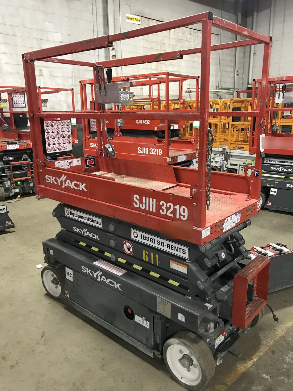 2017 Skyjack SJIII-3219 Standard Rental Specs