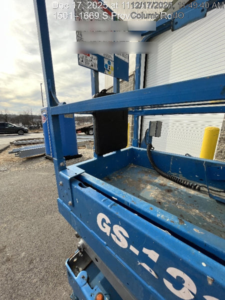 2020 Genie GS-1930 Solid Non Marking Tires, Beacon, Folding rails with half height swing gate
