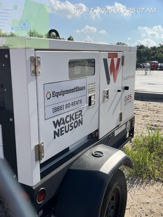 2022 WACKER NEUSON G25