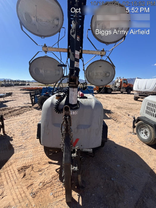 2018 Wacker Neuson LTV6L-MH Wacker Neuson LTV6L Mobile Light Tower w/Fuel Level Sensor Installed