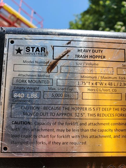 2020 STAR INDUSTRIES 1425