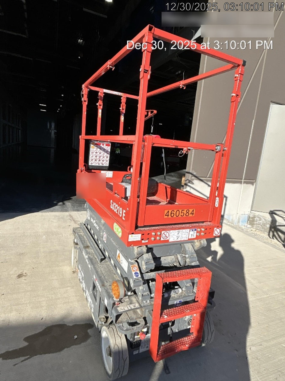 2024 Skyjack SJ3219 Electric Drive, Sld NM Tires, DBcns, RFRails, Power to Platform, T3 + Access Control
