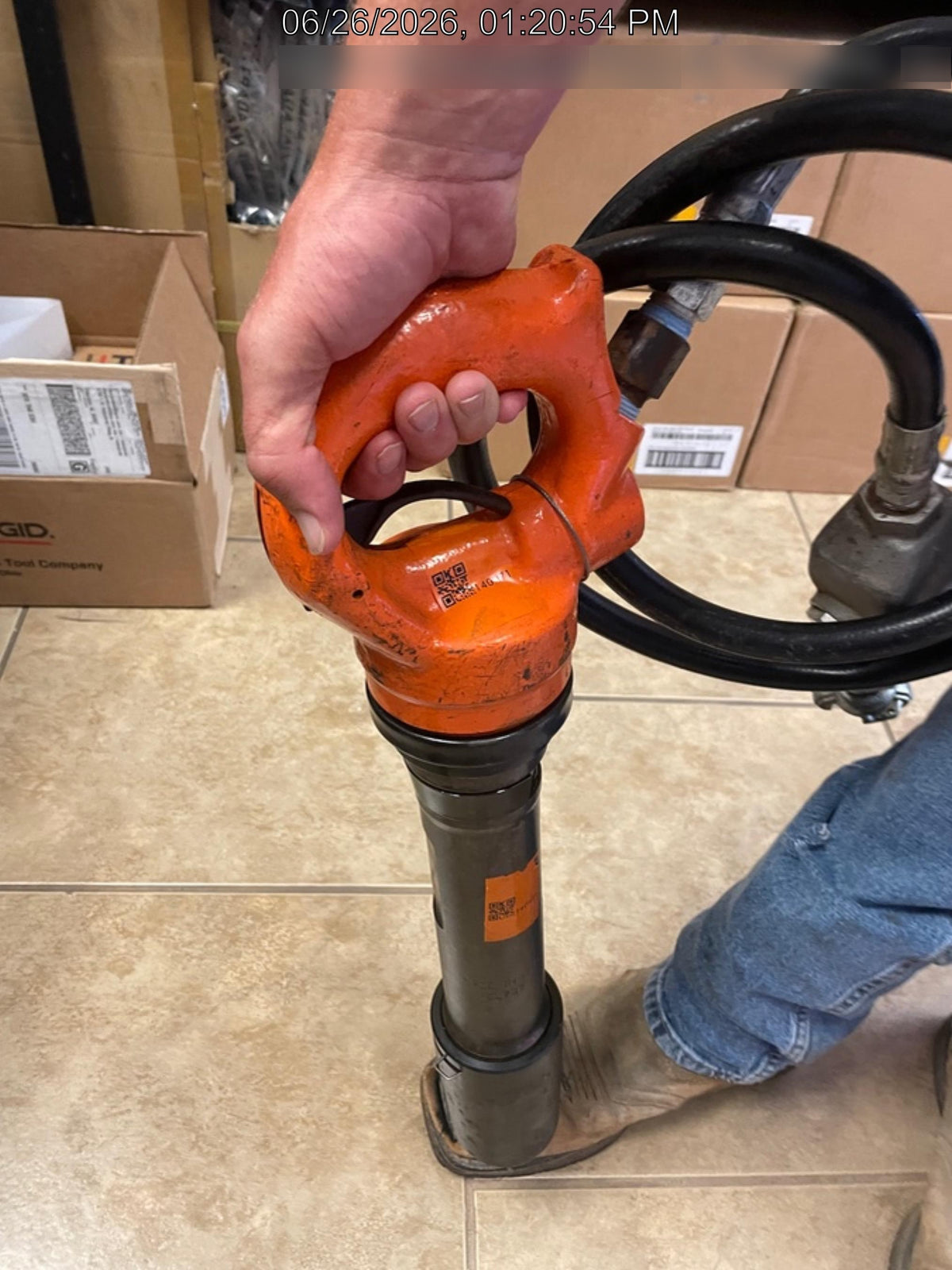 2021 MICHIGAN PNEUMATIC MP-133-ORANGE-NEP