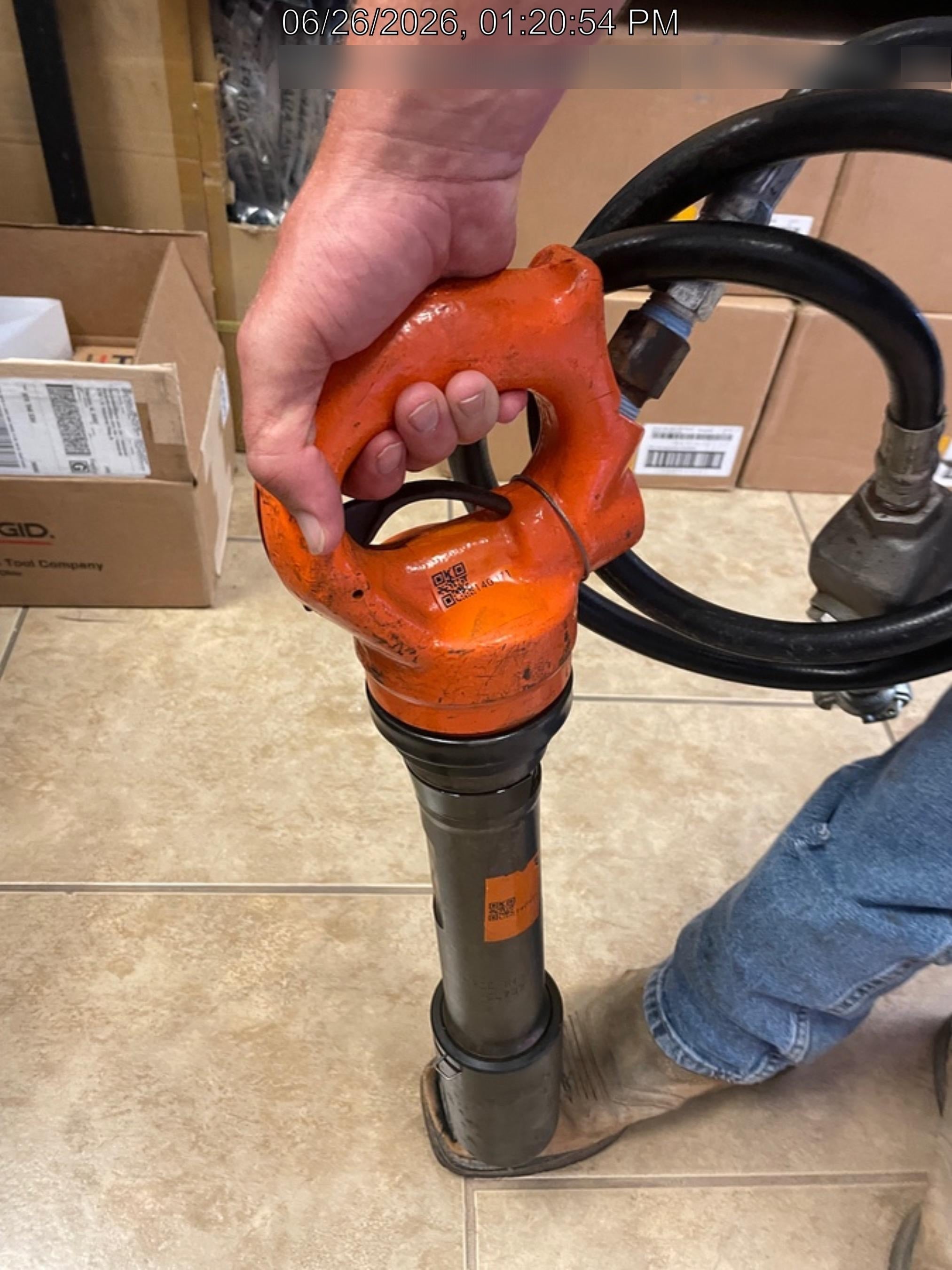2021 MICHIGAN PNEUMATIC MP-133-ORANGE-NEP