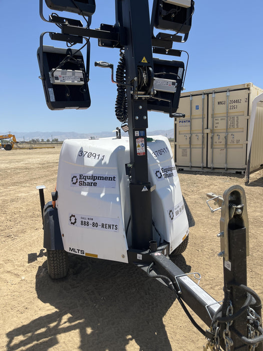 2023 Generac MLT2 Diesel, Flex Switch 120V Input, Powerzone Controller, 
(4) 320W LED Lights, 4kW Generator, 39.9 Gal Fuel Tank, 2" Ball, T3