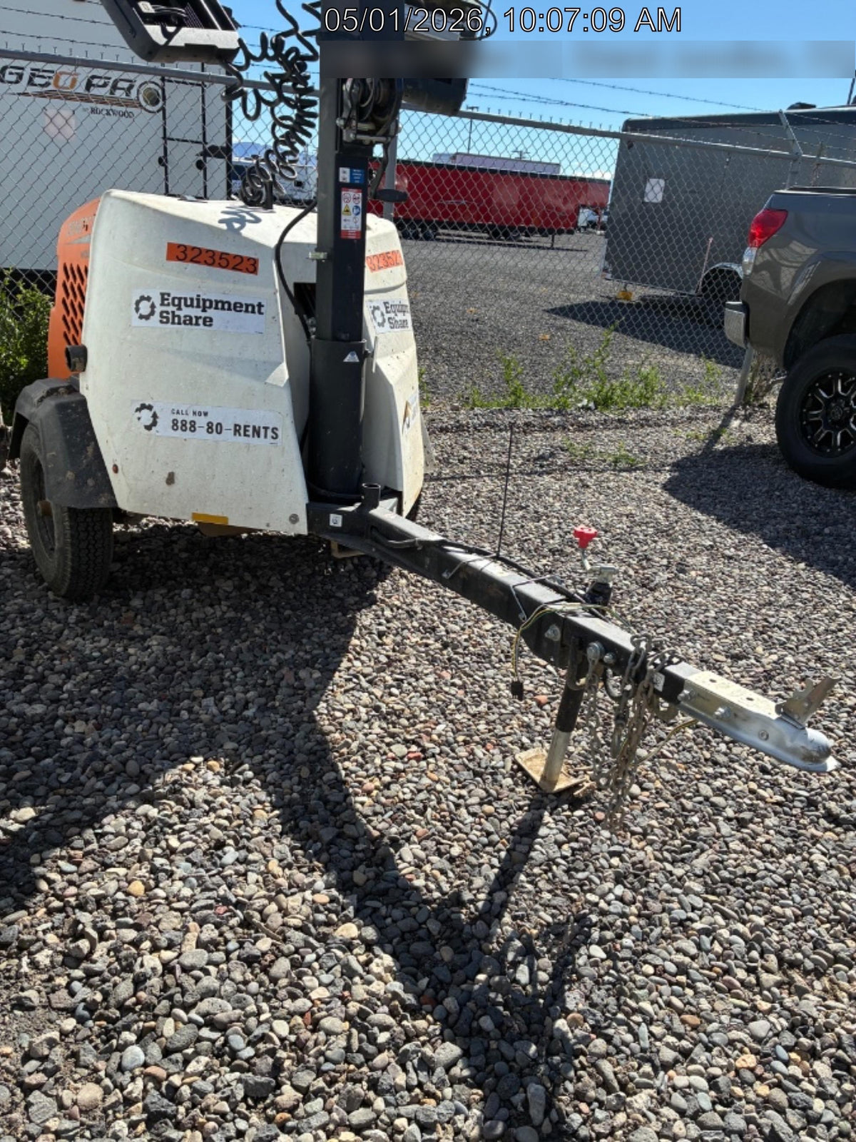 2023 Generac MLT2 Diesel, Flex Switch 120V Input, Powerzone Controller, (4) 320W LED Lights, 4kW Generator, 39.9 Gal Fuel Tank, 2" Ball, T3