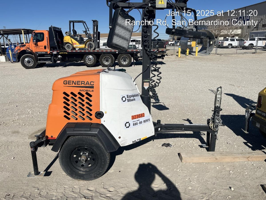 2023 Generac MLT2 Diesel, Flex Switch 120V Input, Powerzone Controller, (4) 320W LED Lights, 4kW Generator, 39.9 Gal Fuel Tank, 2" Ball, T3