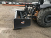 2019 Case 570N EP Canopy, 4WD, GP Front Bucket, Dual Tilt Cylinder, 84" Box Blade w/ Scarifier, Wheel Weights, Beacon