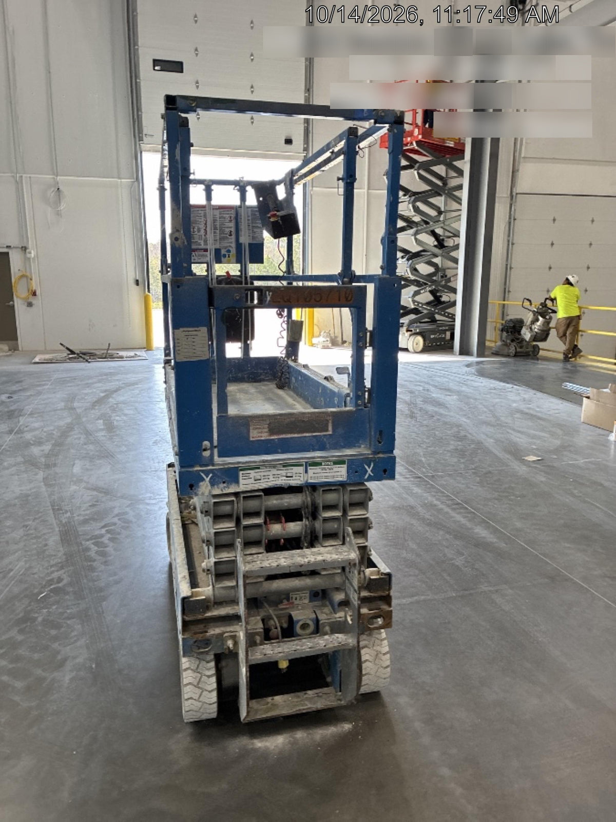 2020 Genie GS-1930 Solid Non Marking Tires, Beacon, Folding rails with half height swing gate