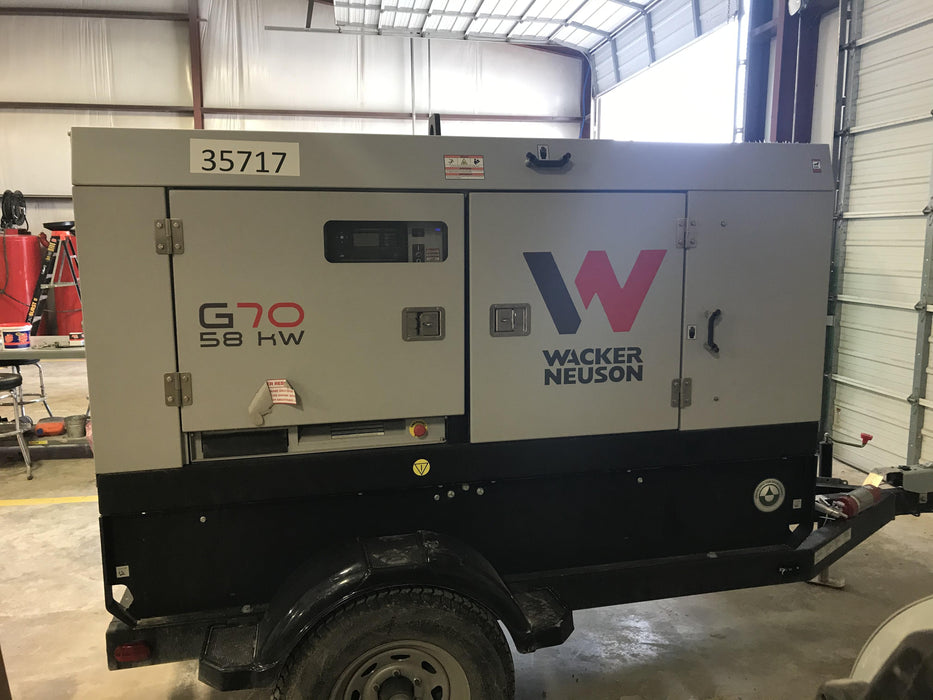 2019 WACKER NEUSON G70