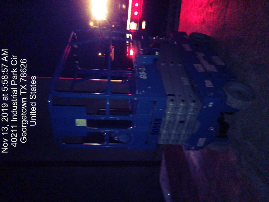 2019 Genie GS-1930 Fixed Rails with Chain Entry