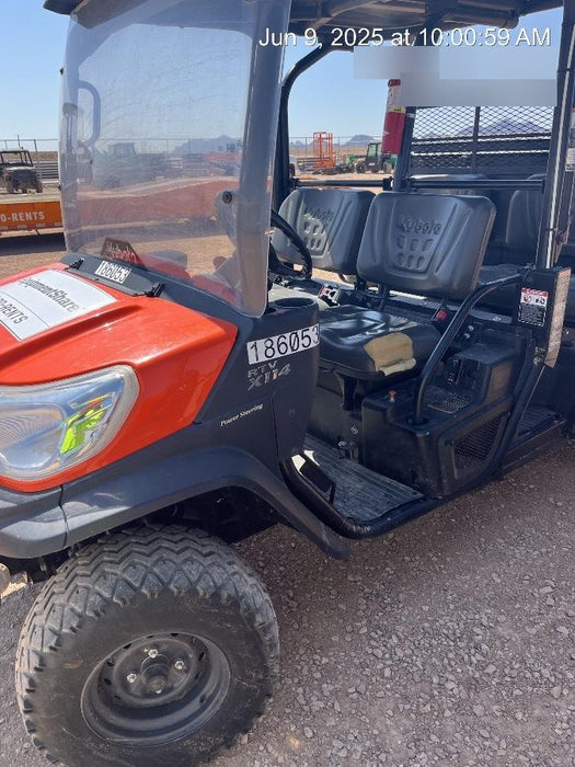 Kubota RTV-X1140W-H Plastic Canopy, Windshield Acrylic Clear, LED Strobe Light, Wire Harness Kit, Back up Alarm