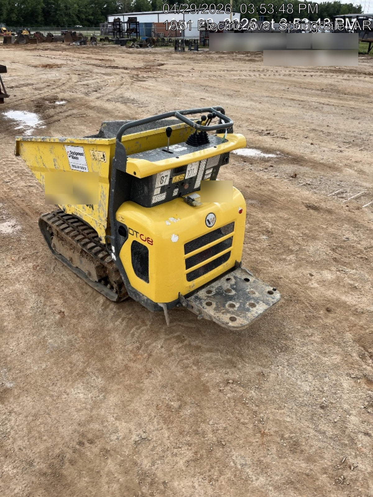 2019 WACKER NEUSON DT08