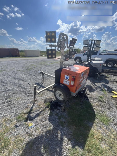 2024 Wanco WLTT-4MM4K Diesel, Deep Sea Controller, Shore Power Plug, Auto Start, (4) 350W LED Floodlights, 4kW Generator, 60 Gal Fuel Tank, 2" Ball, T3