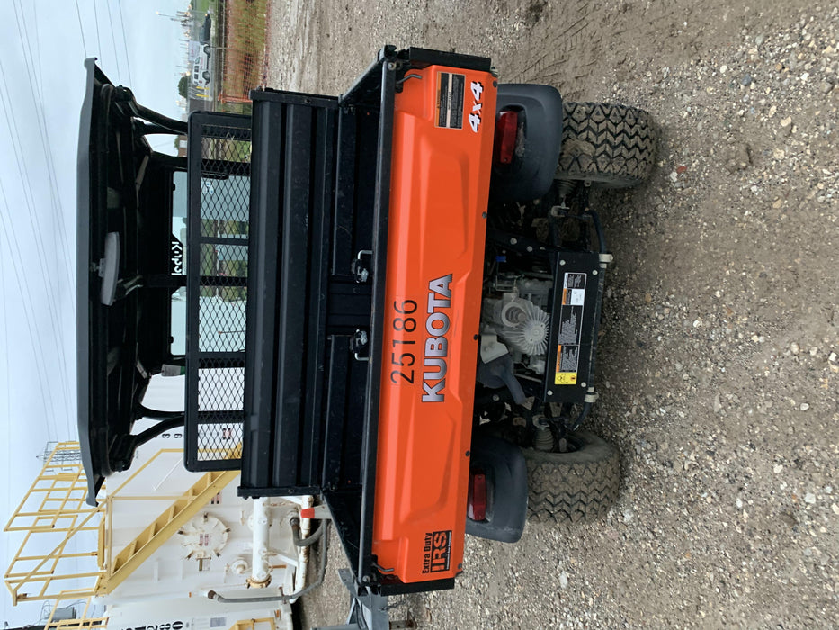 2019 Kubota RTV-X1140W-H 4wd Utility Cart, LED Strobe, Windshield Tempered Glass, Pastic Canopy, Wire Harness Kit, Backup Alarm