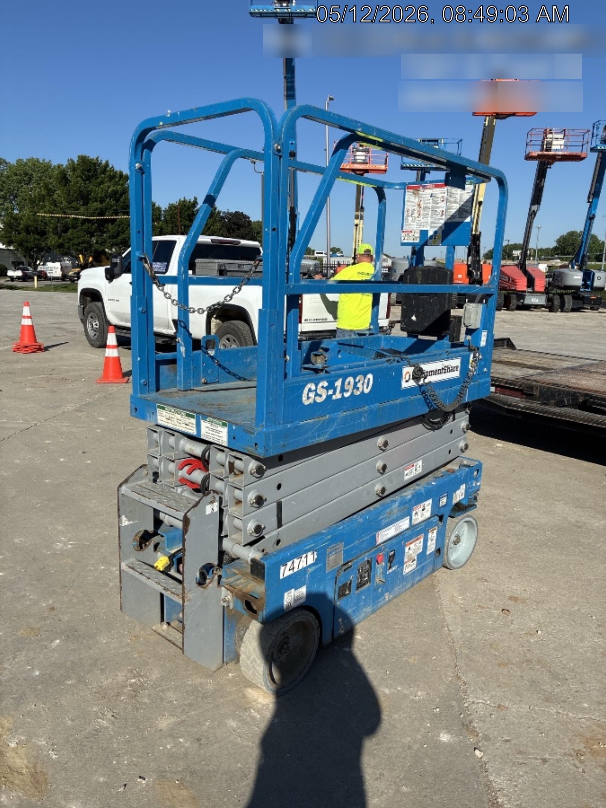 2020 Genie GS-1930 Fixed rails with chain entry gate - Pre A92.20