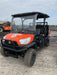 2022 Kubota RTV-X1140W-H Plastic Canopy, Windshield Acrylic Clear, LED Strobe Light, Wire Harness Kit, Back up Alarm