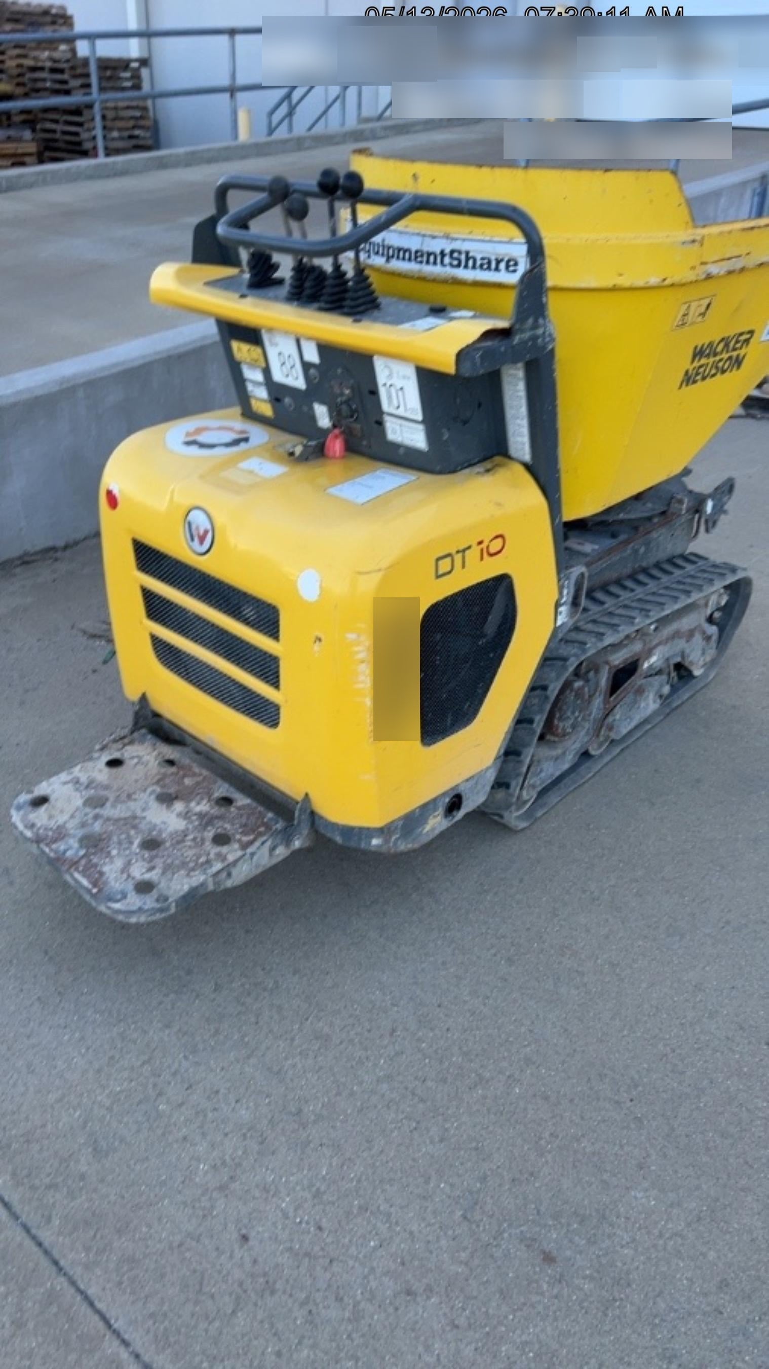 2019 WACKER NEUSON DT10