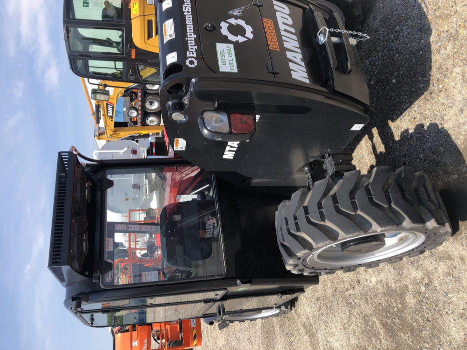 2020 Manitou MTA5519 Cab/Heat/Air, Solid Tires, Work Lights, Beacon, Aux Hydraulics, Back up Alarm, Mirrors, ES Keypad