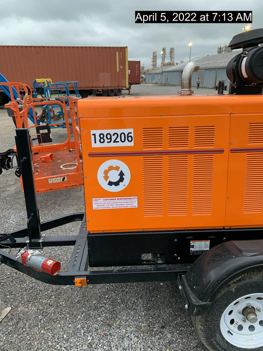 2021 Lincoln Electric Vantage 549X Ready Pak 3, ORANGE (includes trailer, cable rack, fender light kit)