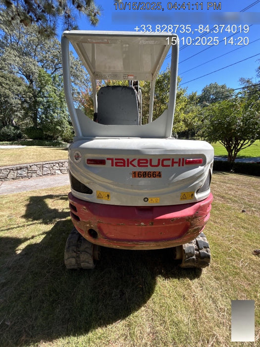 2021 TAKEUCHI TB235-2R